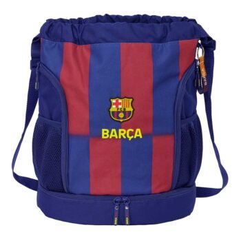 Saco Mochila F.C. Barcelona 1ª Equip. 25/26 Oficial LaLiga Azul Granate