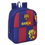 Mochila Guardería F.C. Barcelona 1ª Equip. 25/26 Adapt. Carro Azul/Granate