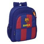 Mochila Junior FC Barcelona 1ª Equip. 25/26 Adapt. Carro Azul Granate