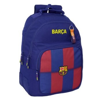 F.C. Barcelona 1ª Equip. 25/26 Mochila Doble Adapt. Carro Azul/Granate
