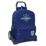 Harry Potter "Captain" Mochila con Carro Evolution Azul | SAFTA