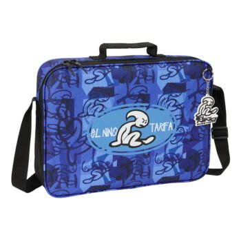 El Niño Roller Cartera Extraescolares AZUL/NEGRO