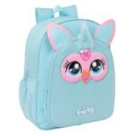 Furby Mochila Junior Adaptable Carro Azul/Celeste SAFTA
