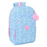 Vicky Martin Berrocal 'Paraíso' Mochila Adaptable Carro Escolar Azul/Claro