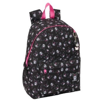 Kuromi Mochila Portátil 14.1'' Ergonomica SAFTA - Negro/Fucsia