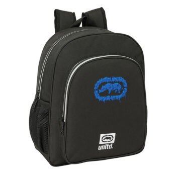 Ecko Unltd. Mochila Junior Adapt. Carro "Worldwide" Negra