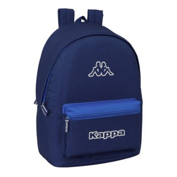 Kappa Rain Mochila Doble Portátil 15,6" USB Azul Marino