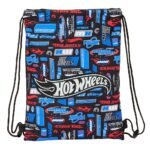 Hot Wheels Saco Plano Junior Multicolor SAFTA | Ideal para el Cole