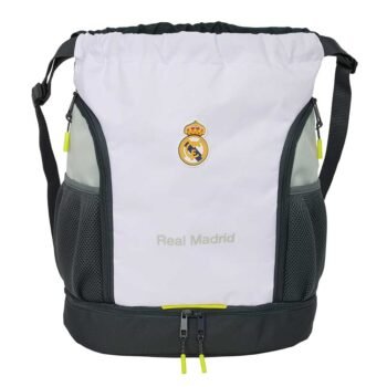 Real Madrid LaLiga Equipación 25/26 Saco Mochila Blanco Oficial