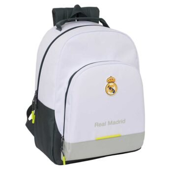 Real Madrid Equip. 25/26 Mochila Adaptable a Carro BLANCO SAFTA Oficial