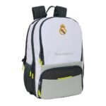 Real Madrid Mochila Padel Equipación 25/26 Blanca Oficial SAFTA
