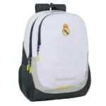 Real Madrid Equip. 25/26 Mochila Adaptable a Carro Blanca SAFTA