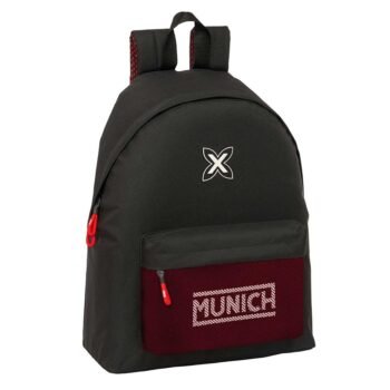 Munich Vulcan Mochila Escolar Negra - Estilo y Confort
