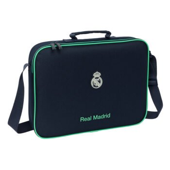 Real Madrid Cartera Extraescolar 2ª Equipación 25/26 Azul Oficial SAFTA