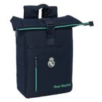 Real Madrid 2ª Equipación 25/26 Mochila Portátil 15.6'' Solapa Azul Marino