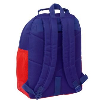 Mochila Doble Atlético Madrid LaLiga Rojo/Azul Adapt. Carro SAFTA