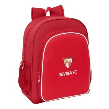 Mochila Junior Sevilla FC Roja Oficial Adaptable Carro SAFTA LaLiga