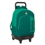 LaLiga Real Betis Balompie Mochila con Ruedas Extraíble VERDE/AGUA