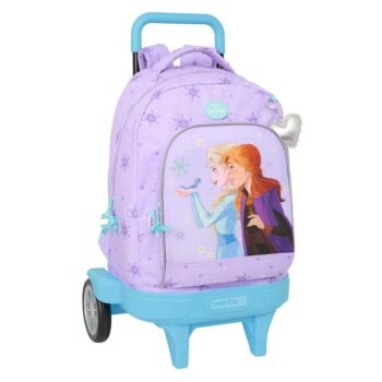 Mochila con Ruedas Extensible Disney Frozen Spirit LILA