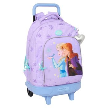 Disney Frozen Spirit Mochila con Ruedas Extraíble LILA