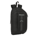 Kappa Dark Mini Mochila Negra Infantil | Uso Diario SAFTA