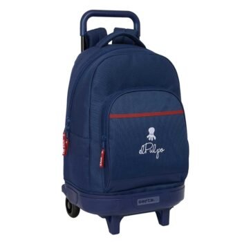 El Pulpo Mochila Ruedas Compact Extraíble Infantil Azul Marino
