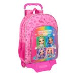 Rainbow High Shine Mochila Escolar con Carro Extraíble Multicolor