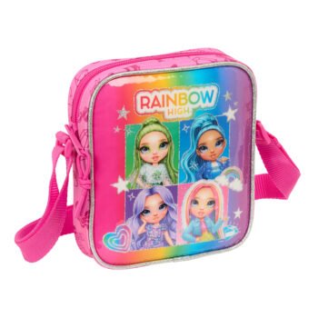 Rainbow High Shine Bolsito Bandolera Escolar Multicolor