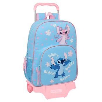 Disney Lilo & Stitch Mochila Trolley Stitch Happy Celeste SAFTA