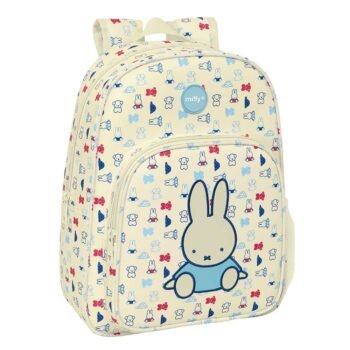 Miffy "Buddy" Mochila Infantil Adaptable Carro Beige Pastel