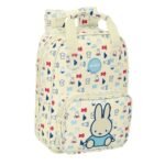 Miffy "Buddy" Mochila Infantil Reciclada Repelente Agua BEIGE/PASTEL