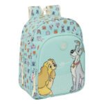 Mochila Escolar Cats & Dogs Adaptable Carro SAFTA Azul Pastel