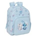 Mochila Infantil Stitch Lilo & Stitch Disney Adaptable Carro Azul