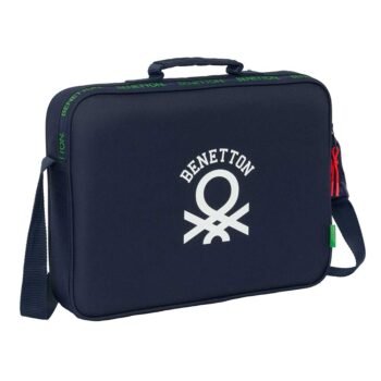 Benetton "Together" Cartera Extraescolares Infantil Azul Marino SAFTA