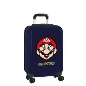 Super Mario "Mamma Mia" Trolley Cabina 2 Ruedas 20" Rojo/Azul
