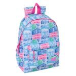 Mochila Portátil Barbie 14.1'' Multicolor Oficial SAFTA