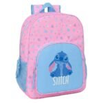 Disney Lilo & Stitch Mochila Adaptable a Carro Stitch Bright Rosa Claro