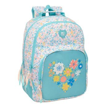 Moos Fiori Mochila Escolar Reciclada Doble Adapt. Carro MULTICOLOR