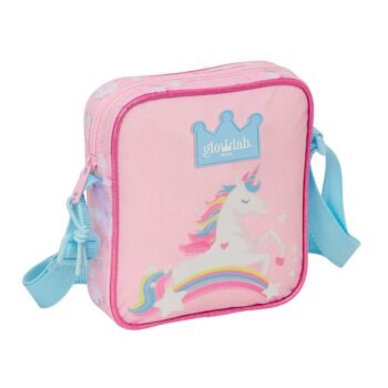 Glowlab Kids Bolsito Bandolera Rosa Claro Oficial SAFTA