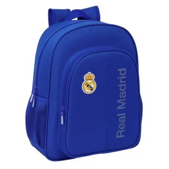 Real Madrid Mochila Junior Adaptable Carro Azul Oficial LaLiga