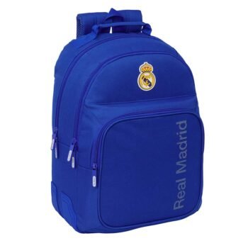 Mochila Real Madrid Doble Adaptable Carro Azul Oficial LaLiga SAFTA