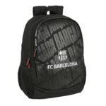 Mochila FC Barcelona LaLiga Negra Adaptable Carro SAFTA Oficial