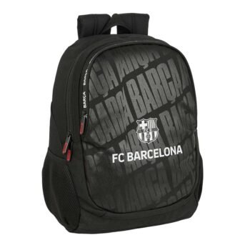 Mochila FC Barcelona LaLiga Negra Adaptable Carro SAFTA Oficial