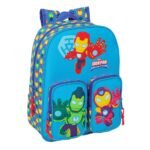 Mochila Iron Man Marvel Avengers Infantil Adaptable Carro Multicolor