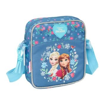 Disney Frozen Bolsito Bandolera Azul Escolar - SAFTA Oficial