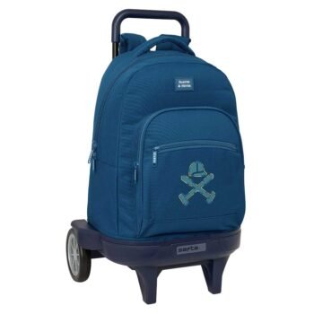 Harper & Neyer Mochila Gde. C/Ruedas Compact Evol. Ext. AZUL/ANTRACITA