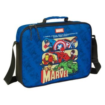 Marvel Avengers Cartera Extraescolares Azul SAFTA