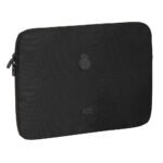 Funda Portátil 15,6'' Real Madrid Premium Negra | Protección Oficial SAFTA