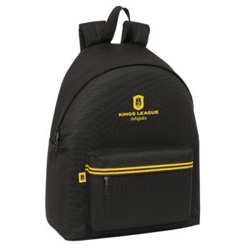 Mochila Kings League Negra SAFTA Oficial | SuperMochilas