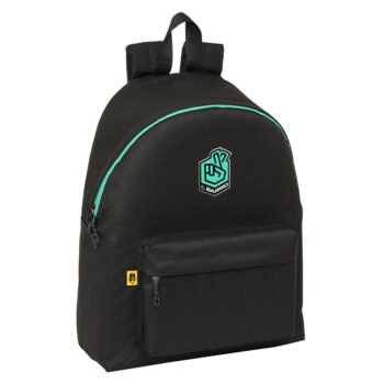 Mochila Escolar Kings League 'El Barrio' Negra SAFTA | Infantil Oficial